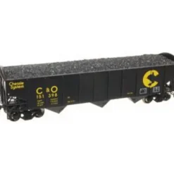 Atlas 20000963 HO Trainman 70-Ton 3-Bay Hopper,Chessie/C&O#150301 - Model Train Junction: Quality Parts and Art Supplies