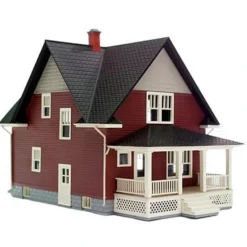 Atlas 613-1 Kim's Classic American Home - Maroon - Model Train Junction: Quality Parts and Art Supplies