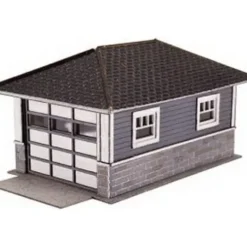 Atlas 2860 N Barb's Bungalow Garage Wood Kit (Pack of 2) - Model Train Junction: Quality Parts and Art Supplies