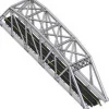 Atlas 2570 N Black Code 80 Through Truss Bridge Kit - Model Train Junction: Quality Parts and Art Supplies