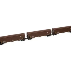 Atlas 2111 N BNSF Thrall 4750 Covered Hopper Car (Set of 3) - Model Train Junction: Quality Parts and Art Supplies