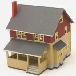 Atlas 28453 N Gold Built-up Kate's Colonial Home - Model Train Junction: Quality Parts and Art Supplies