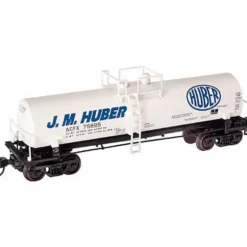 Atlas 34825 N J.M.Huber 11,000g Tank Car #75885 - Model Train Junction: Quality Parts and Art Supplies