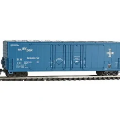 Atlas 50000420 N RTR 53' Double Plug Door Box, B&M #141 - Model Train Junction: Quality Parts and Art Supplies