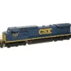 Atlas 51922 N RTR Dash 8-40CW, CSX/YN3 #7314 - Model Train Junction: Quality Parts and Art Supplies