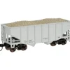 Atlas 41293 N Sacle MOW 55-Ton Fishbelly Hopper Car (Date Only) - Model Train Junction: Quality Parts and Art Supplies