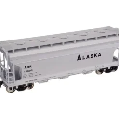Atlas 39917 N Scale Alaska 3560 Covered Hopper #1 - Model Train Junction: Quality Parts and Art Supplies