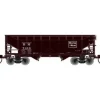 Atlas 40825 N Scale B&M 2-Bay Offset Hopper #7100 - Model Train Junction: Quality Parts and Art Supplies