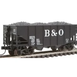 Atlas 41300 N Scale B&O 55T Fishbelly Hopper #3691 - Model Train Junction: Quality Parts and Art Supplies