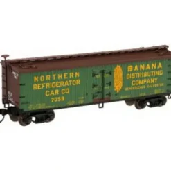 Atlas 41526 N Scale Banana Dist. 40' Wood Reefer #7058 - Model Train Junction: Quality Parts and Art Supplies