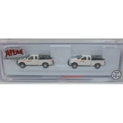 Atlas 2993 N Scale BNSF Ford F-150 Pickup Trucks (2) - Model Train Junction: Quality Parts and Art Supplies