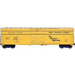 Atlas 33693 N Scale C&O 50' FGE Boxcar #3 - Model Train Junction: Quality Parts and Art Supplies