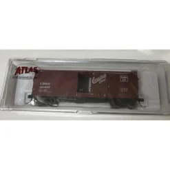Atlas 45713 N Scale CB&Q USRA Wood Boxcar #120857 - Model Train Junction: Quality Parts and Art Supplies