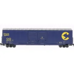 Atlas 50000341 N Scale Chessie/C&O 60' Auto Boxcar #488726 - Model Train Junction: Quality Parts and Art Supplies