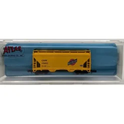 Atlas 3913 N Scale Chicago & Northwestern ACF 2-Bay Centerflow Hopper #175255 LN/Box - Model Train Junction: Quality Parts and Art Supplies
