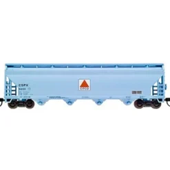 Atlas 39652 N Scale Citgo Centerflow Hopper #5233 - Model Train Junction: Quality Parts and Art Supplies