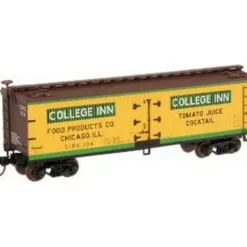 Atlas 41530 N Scale College Inn 40' Wood Reefer #104 - Model Train Junction: Quality Parts and Art Supplies