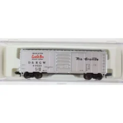 Atlas 34381 N Scale Cookie Box Rio Grande 40' Boxcar Freight Car - Model Train Junction: Quality Parts and Art Supplies