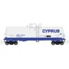 Atlas 50000262 N Scale Cyprus Kaolin Tankcar #77832 - Model Train Junction: Quality Parts and Art Supplies