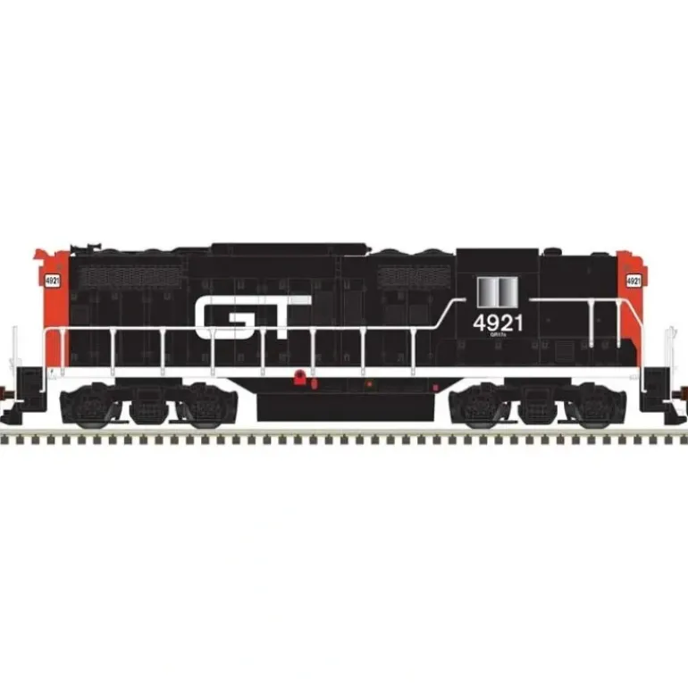 Atlas, 40005357, N Scale, EMD GP9 w/Torpedo Tubes, Grand Trunk, #4930, DCC READY - Model Train Junction: Quality Parts and Art Supplies