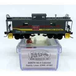 Atlas 33574 N Scale Family Lines NE-6 Caboose #1081 - Model Train Junction: Quality Parts and Art Supplies