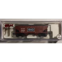 Atlas 40820 N Scale Frisco 2-Bay Offset Side Hopper #92047 - Model Train Junction: Quality Parts and Art Supplies