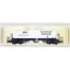 Atlas 34813 N Scale Georgia Kaolin Tank Car - Model Train Junction: Quality Parts and Art Supplies