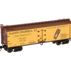 Atlas 41515 N Scale Glaser 40' Wood Reefer #5201 - Model Train Junction: Quality Parts and Art Supplies