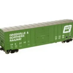 Atlas 50000438 N Scale Greenville & Northern 50' ACF Boxcar #8045 - Model Train Junction: Quality Parts and Art Supplies