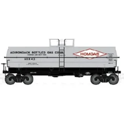 Atlas 43762 N Scale Homgas/Saranac 11,000 Gallon Tankcar - Model Train Junction: Quality Parts and Art Supplies