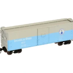 Atlas 45832 N Scale L&C Steel Rebuilt Boxcar #611 - Model Train Junction: Quality Parts and Art Supplies
