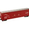 Atlas 50000171 N Scale L&N 53' Plug Door Boxcar #490001 - Model Train Junction: Quality Parts and Art Supplies