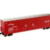 Atlas 50000172 N Scale L&N 53' Plug Door Boxcar #490008 - Model Train Junction: Quality Parts and Art Supplies