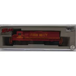 Atlas 53988 N Scale Lehigh Valley GP38 Low Nose Diesel Locomotive #313 - Model Train Junction: Quality Parts and Art Supplies