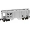 Atlas 31962 N Scale N&W PS2 Covered Hopper #291590 - Model Train Junction: Quality Parts and Art Supplies
