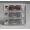 Atlas 5618 N Scale New York Central 2-Bay Offset Hopper Set (3 Cars) - Model Train Junction: Quality Parts and Art Supplies