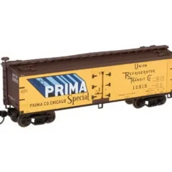 Atlas 41520 N Scale Prima 40' Wood Reefer #12818 - Model Train Junction: Quality Parts and Art Supplies