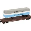 Atlas 37825 N Scale PRR 50' Flatcar w/40' Trailer #475487 - Model Train Junction: Quality Parts and Art Supplies