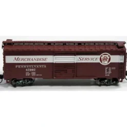 Atlas 34334 N Scale PRR 'Merchandise' 40' Boxcar #47009 - Model Train Junction: Quality Parts and Art Supplies