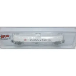 Atlas 37012 N Scale Pyrofax Gas 33,000 Gallon Tank Car #17003 - Model Train Junction: Quality Parts and Art Supplies