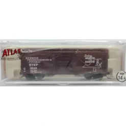 Atlas 34609 N Scale RF&P 40' PS-1 Boxcar #2839 - Model Train Junction: Quality Parts and Art Supplies