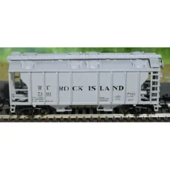 Atlas 31863 N Scale RI PS2 Covered Hopper #3 - Model Train Junction: Quality Parts and Art Supplies