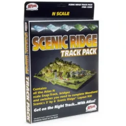 Atlas 2588 N Scale Scenic Ridge Track Pack - Model Train Junction: Quality Parts and Art Supplies