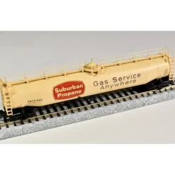 Atlas 37033 N Scale Suburban Propane #1320 Tank Car - Model Train Junction: Quality Parts and Art Supplies