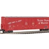 Atlas 50000048 N Scale TPW 53' Plugdoor Boxcar #50588 - Model Train Junction: Quality Parts and Art Supplies