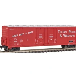 Atlas 50000048 N Scale TPW 53' Plugdoor Boxcar #50588 - Model Train Junction: Quality Parts and Art Supplies