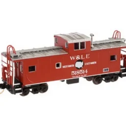 Atlas 43131 N Scale W&LE Cupola Caboose #518514 - Model Train Junction: Quality Parts and Art Supplies