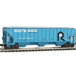 Atlas 50000504 N Trainman Thrall 4750 Cov Hopper, RI/Rock #801117 - Model Train Junction: Quality Parts and Art Supplies