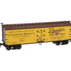 Atlas 41556 N 40'Wood Reefer Schmidt's #3454 - Model Train Junction: Quality Parts and Art Supplies