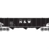 Atlas 968 O N&W 70-Ton 3-Bay Hopper - 2-Rail - Model Train Junction: Quality Parts and Art Supplies
